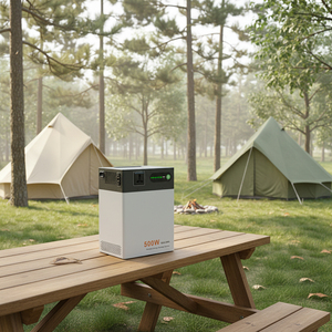 Générateur solaire portable intelligent pour le camping en plein air et <span class=keywords><strong>la</strong></span> <span class=keywords><strong>maison</strong></span>, 500 W, 1004,8 Wh, batterie Lifepo4, station <span class=keywords><strong>d</strong></span>'alimentation portable avec onduleur - Product Image 6