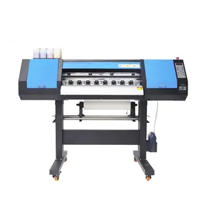 Tinta Putih Langsung Ke Film Printer Plassol Offset Transfer Panas Inkjet Mesin Cetak 3200 DTF Printer dengan Shaker dan Pengering