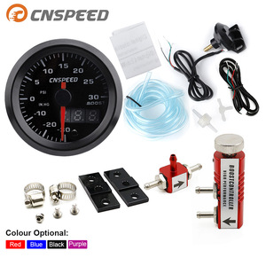 CNSPEED เกจวัดบูสท์ 52 มม. ตัวควบคุมเทอร์โบ ชุดอุปกรณ์ปรับแต่งรถยนต์ 12V แบบสากล - Product Image 5