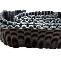 Chaînes de distribution silencieuses SC5 CL10 15,875 mm de pas, chaînes à dents inversées HY-VO, chaîne silencieuse