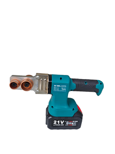 Machine à souder thermofusible industrielle électrique 21V à moteur sans balais, 20-63mm, outil à batterie lithium, équipement de soudage portable sans fil - Product Image 1