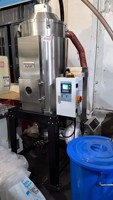 Séchoir industriel en plastique PET, four en acier inoxydable, économe en énergie, double couche, haute température, déshumidificateur