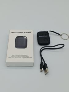 Smart Mic Blocker <span class=keywords><strong>Pro</strong></span> avec sans fil, détecteur anti-espion et brouilleur vocal, synchronisation automatique avec <span class=keywords><strong>IOS</strong></span>/Android pour les alertes de confidentialité - Product Image 6