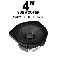 Haut-parleur large bande 4,5 pouces ZHL-4010 50W 100W de crête, composant audio professionnel pour enceinte colonne, enceinte de plafond, DIY
