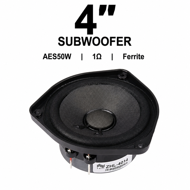 4.5 Inch Full Range Speaker Driver ZHL-4010 50W 100W Peak Professional Audio Component for Column Ceiling Speaker DIY