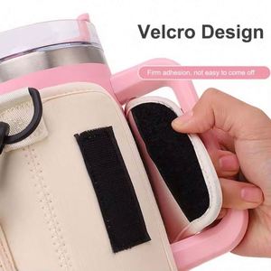 Bolsa de viaje con asa para vaso térmico Stanley de 40 oz, funda para botella de agua, estuche para teléfono, muestra gratuita de regalo. - Product Image 5