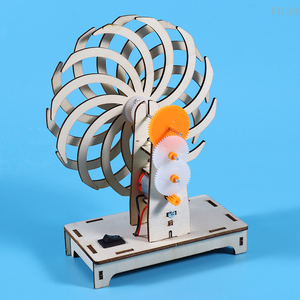 Kit de experimentos de Ciencia de madera DIY, modelo educativo de física, hecho a mano juguete, proyecto de ventana mágica, caja de regalo perfecta para niños, embalaje - Product Image 5