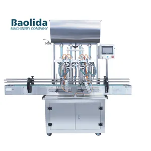 4-8 heads Automatic water soup filling and packing machines with conveyor