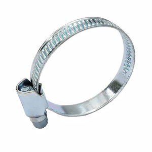 Abrazadera de manguera de ancho de banda de acero inoxidable automotriz ajustable personalizada de 9mm tipo alemán 201 y 304 <span class=keywords><strong>Claps</strong></span> - Product Image 2