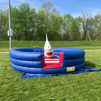 Toro mécanique gonflable pour adultes, modèle Requin de Rodeo