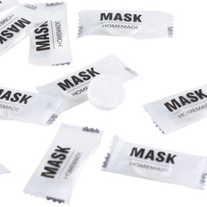 Masker Wajah Kompres Kapas Alami Grosir, Masker Wajah DIY untuk Perawatan Kecantikan - Product Image 3