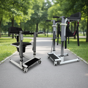 Silla Elevadora Plegable para Traslado <span class=keywords><strong>de</strong></span> Pacientes Mayores, para Rehabilitación, Uso en Hospitales, Centros <span class=keywords><strong>de</strong></span> Salud y Hogares <span class=keywords><strong>de</strong></span> <span class=keywords><strong>Ancianos</strong></span> - Product Image 1