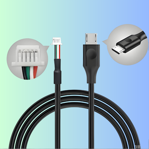 USB3.0 A형(수) - 마이크로 B형(수) 액티브 리피터 하드 드라이브 데이터 케이블 롱 마이크로 B USB 케이블 도매 - Product Image 2