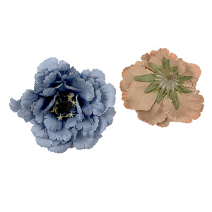 Fleurs de pivoine artificielles de 10 cm de diamètre, style peinture à l'huile, pour décorations de mariage et accessoires de maison - Product Image 5