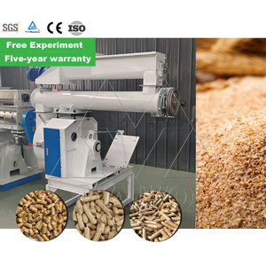 MAIVO Horizontal Ring Die Forrage Feed Biomass Burning Pellet Machine con motor y engranaje de alta eficiencia 220V/380V - Product Image 2