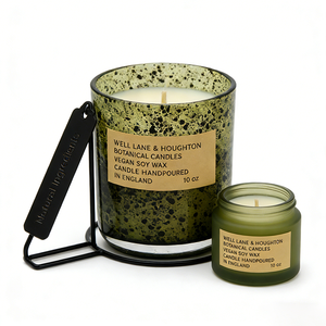 ขวดเทียนแก้วหรูหราแบบมีฝาปิด ขนาด 8, 10, 15 ออนซ์ สีตามสั่ง รูปทรง U ด้านล่าง  ภาชนะแก้วเปล่า ดีไซน์เฉพาะ สำหรับตกแต่งตามฤดูกาล - Product Image 5