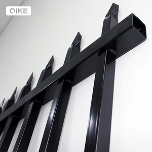 Alta seguridad Tubular Diplomat Stain INTER <span class=keywords><strong>PON</strong></span> Polvo Hercules barandilla de acero de zinc Paneles de valla de 8 pies Valla de hierro forjado de 6 pies - Product Image 4