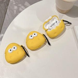 Étui en silicone mignon de dessin animé pour <span class=keywords><strong>AirPods</strong></span> 4, housse de protection pour écouteurs avec crochet, accessoires pour téléphone, étuis pour écouteurs - Product Image 3