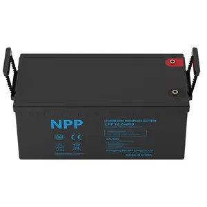 Baterai Lifepo4 12v100ah, baterai Lithium Ion 48v Lipo 200Ah untuk Ups penyimpanan energi surya