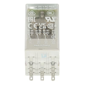 Nuevo Relé de Interfaz Enchufable Original 1SVR405612R7100 CR-M110AC3L, 3c/o, A1-A2=110VAC, 250V/10A, LED - Product Image 4