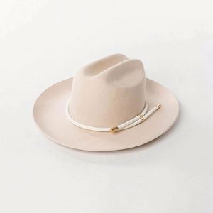 Casquettes personnalisées en gros, 100% laine, sombreros, chapeau de cowboy old school pour hommes et femmes, chapeau Fedora classique vintage - Product Image 4