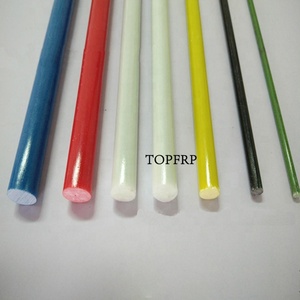 Black / White Solid FRP Fiberglass <b>Rod</b> - Product Image 4