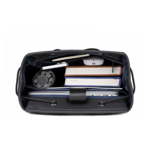 Оптовая продажа: Новинка! Премиальный мужской рюкзак из натуральной кожи для ноутбука 15,6 дюймов, повседневный, для офиса и путешествий, из высококачественной воловьей кожи. - Product Image 5