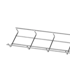 In stock Basket Steel 200*100 100*50 Cable Tray Outdoor Galvanized Wire Mesh Cable Tray