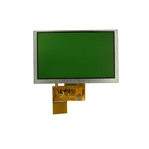 Luz solar leitura 5 polegadas tn tft display, 800x480 capacitivo tela de toque lcd módulos