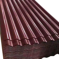 Haute Qualité PPGI Couleur Enduit PPGL Prépeint Galvanisé Tuile En Acier Ondulé Tôle De Toiture Ondulée
