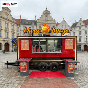 Cocina Móvil Totalmente Equipada, Camiones de Fibra de Vidrio, Carrito de Comida, Remolque para Papas Fritas, Palomitas, Pizza y Otros Snacks para Pequeños Negocios - Product Image 5