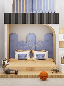 Camera dei bambini con letti a castello, tutta la casa è progettata su misura con letti a castello e il letto è di 1,2 m, si trova al secondo piano. - Product Image 3
