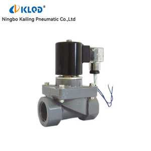 UPVC normaler weise geschlossenes alkali chemikalien beständiges Magnetventil 3/4in AC220V ~ 110V/DC24V ~ 12V - Product Image 5