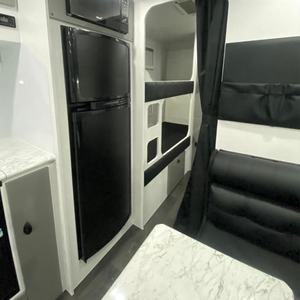 Remorque de voyage noire de luxe de haute qualité à bas prix <span class=keywords><strong>camping</strong></span>-<span class=keywords><strong>car</strong></span> mobile 4X4 RV 4 personnes caravanes tout-terrain de luxe - Product Image 5