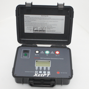 Testeur de résistance d'isolement XZT311 5kV, méghohmmètre numérique portable automatique avec affichage des résultats, unité de travail de laboratoire - Product Image 1