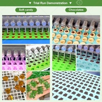 Mini machine de production de sucettes et de bonbons gélifiés pour bébés, fabriquée en Chine, ligne de confiserie