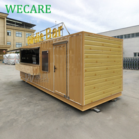 WECARE Remorque de restauration Food Truck personnalisé pour snacks, glaces, pizzas, café, jus, bar à bulles, et autres spécialités