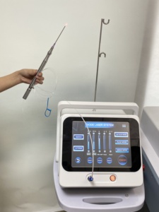 Endolifting Eliminación de mentón doble Lipo Papada 1470 980 Lipólisis Fibra Eyebag Brazo Cuello Apretar Diodo Liposucción Cirugía plástica - Product Image 2