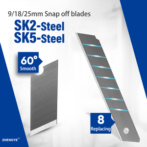 Lưỡi Dao Cắt Giấy Dán Tường Chất Lượng Cao Mẫu Miễn Phí 10 Lưỡi Dao Tiện Ích 18Mm - Product Image 2