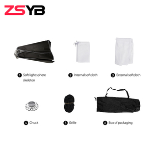 Chất lượng cao 60*90cm tổ ong lưới <span class=keywords><strong>Softbox</strong></span> hộp mềm với Bowens núi cho Studio Strobe ánh sáng đèn flash - Product Image 2