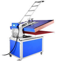 Presse à chaud manuelle de haute qualité avec double plateau chauffant, grande taille, pour sublimation sur T-shirts