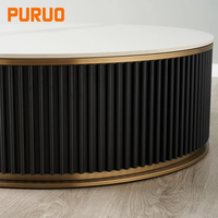 Table basse console nordique moderne, table d'appoint vintage en bois, ensemble de tables basses rétro pour salon
