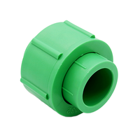 Raccords d'union d'adaptateur de joint de tuyau de connecteur de Tube Ppr en plastique vert 63Mm