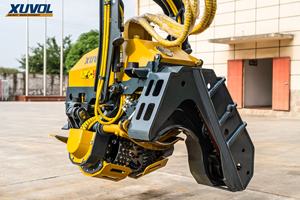 XUVOL 600HP Max. Diamètre de coupe. Segment de débardage d'arbres pour excavatrice de 60 cm, 20-25 tonnes, tête de récolteuse forestière hydraulique - Product Image 5