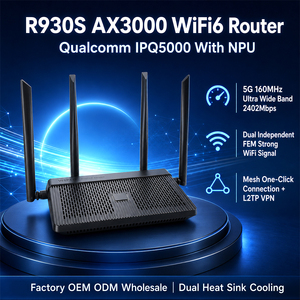 Routeur Wi-Fi 6 d'occasion, double bande 2.4G/5G, OpenWrt Mesh AX3000, Wi-Fi 6 extérieur, 1GE WAN + 3GE LAN, Tp-link Wavlink - Product Image 1