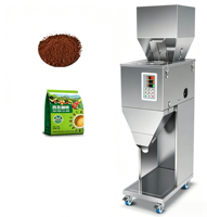 Intelligente besturing semi-automatische doosverpakkingsmachine voor poeder, multifunctioneel, 220V/110V, voor droog poeder en koffie