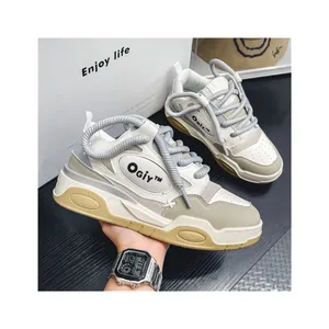 2024 New style Fabric upper breathable Lace up Classic Low Top mens flat skate shoes tennis sneakers for men