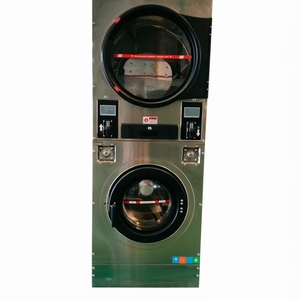 Lave-linge et sèche-linge commerciaux à double tambour, à monnayeur, <span class=keywords><strong>de</strong></span> 20 kilogrammes, vendus à un bon <span class=keywords><strong>prix</strong></span> - Product Image 3