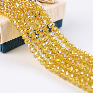 Cuentas de cristal coloridas para fabricación de joyas, abalorios de cristal de 4mm y 6mm, en oferta, precio barato de yiwu - Product Image 2