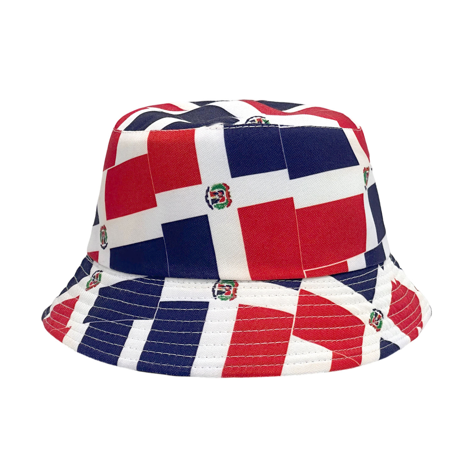 République Dominicaine-rouge bleu